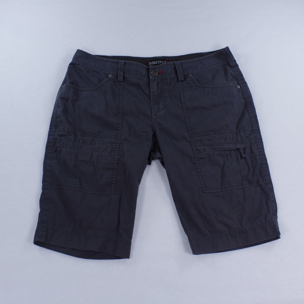 Marmot Trail Cargo Utility Shorts Grey Women's Size 10/M